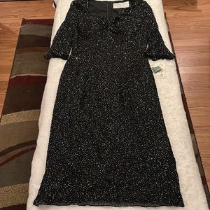 New Je Mayadi by Sean Meheta sparkly event dress